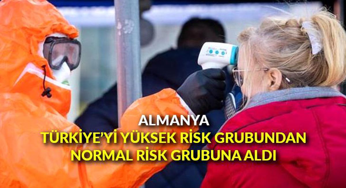 Almanya, Türkiye\'yi yüksek risk grubundan normal risk grubuna aldı