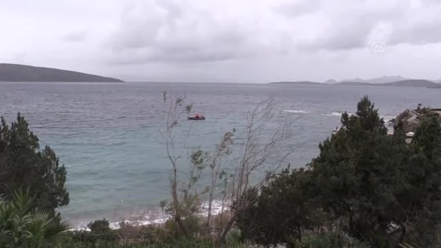 Datça'da balıkçı teknesinin alabora olması sonucu kaybolan kişinin cansız bedeni bulundu