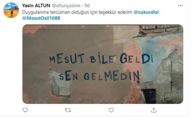 Fenomen dizi Çukur, Fenerbahçe'nin Mesut Özil transferine gönderme yaptı Fenomen dizi Çukur, Fenerbahçe'nin Mesut Özil transferine gönderme yaptı