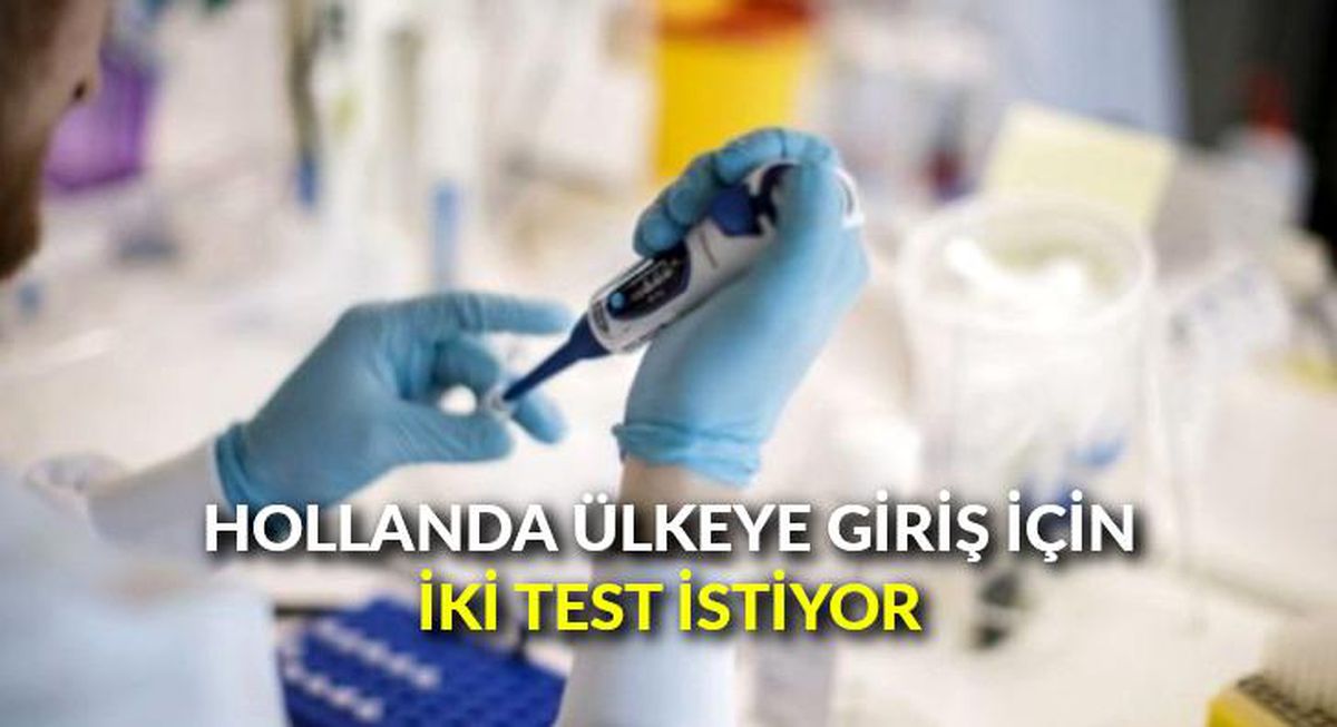 Hollanda ülkeye giriş için iki test istiyor