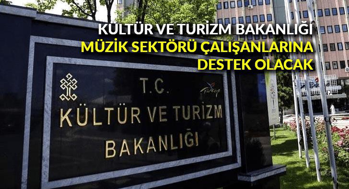 Kültür ve Turizm Bakanlığı, müzik sektörü çalışanlarına destek olacak