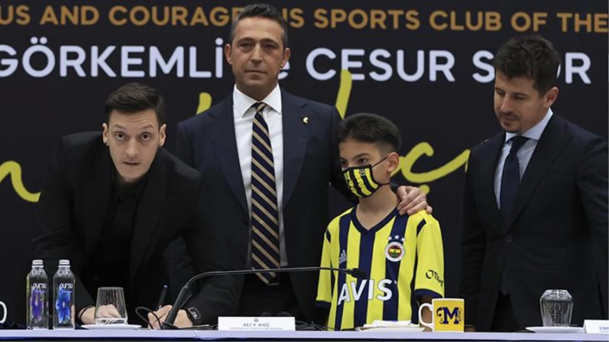 Ali Koç, imza töreninde Mesut Özil transferinin tüm detaylarını anlattı ve Acun Ilıcalı\'ya teşekkür etti