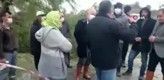 Antalya 'da taşan dere ekili alanları su altında bıraktı