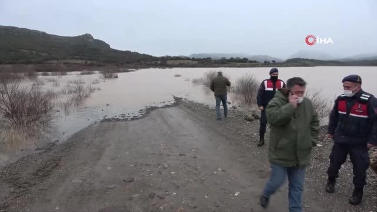 Ayvacık Barajı\'na araç düştü iddiası ekipleri harekete geçirdi
