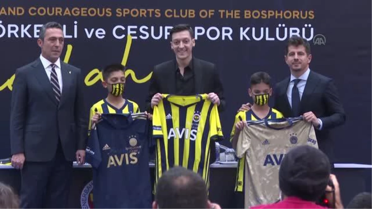 Fenerbahçe\'de Mesut Özil için imza töreni düzenlendi - Mesut Özil (2)