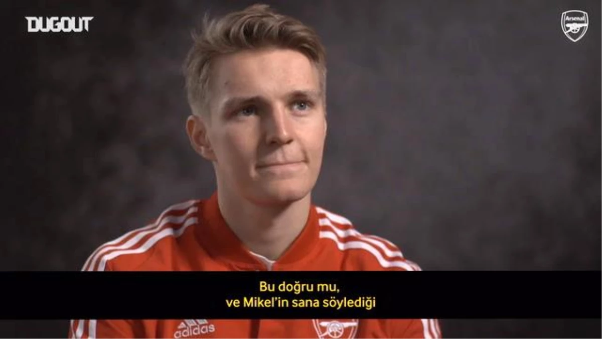 Martin Odegaard\'ın Arsenal\'deki İlk Röportajı