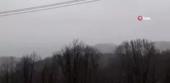 Sarıyer'de kar yağışı aralıklarla etkili oluyor