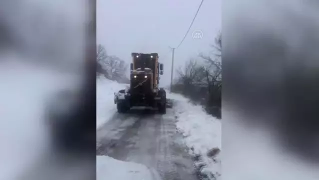 Trakya'da kar yağışı etkili oluyor