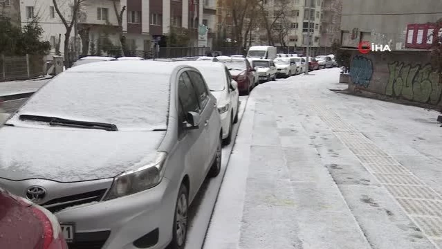 Başkent'te kar yağışı