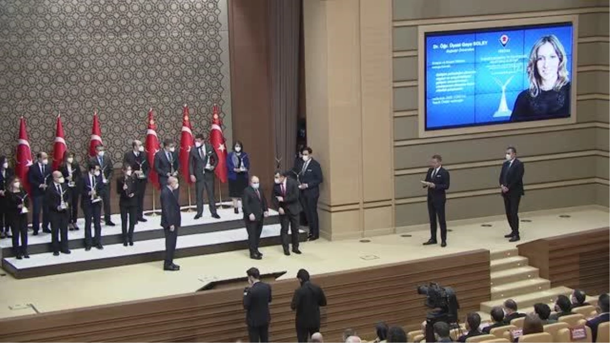 Cumhurbaşkanı Erdoğan, TÜBİTAK ve TÜBA Bilim Ödülleri Töreni\'nde konuştu: (1)