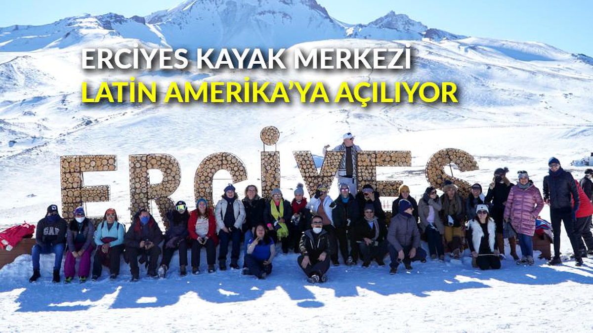 Erciyes Kayak Merkezi, Latin Amerika\'ya açılıyor