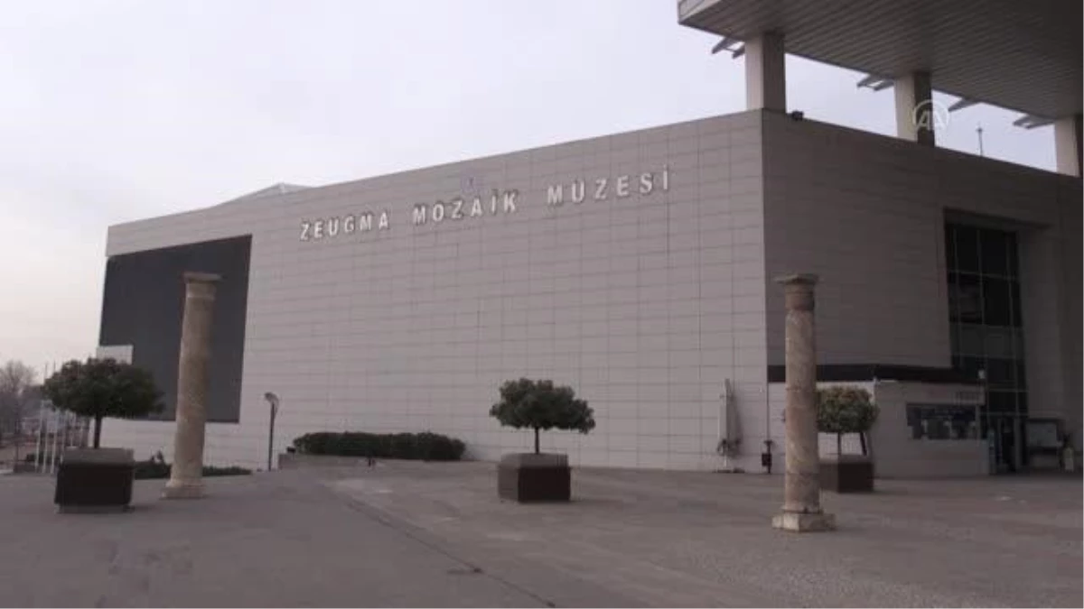 Son dakika haberleri: GAZİANTEP - Zeugma Mozaik Müzesi\'ni geçen yıl sanal ortamda 1 milyon kişi ziyaret etti