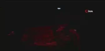 Kontrolden çıkan otomobil takla attı