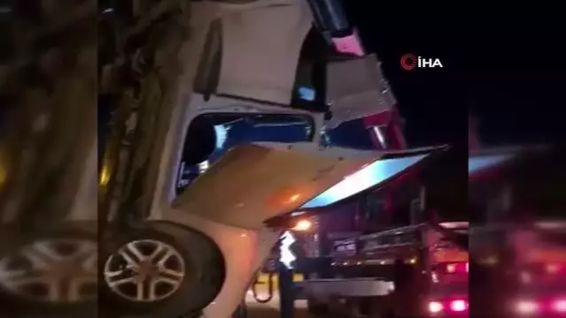 Son dakika... Takla atarak hurdaya dönen otomobilin sürücüsü hayatını kaybetti