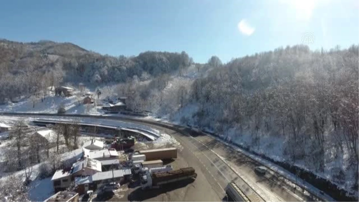 Drone - Bolu Dağı kar manzarasıyla hayranlık uyandırıyor
