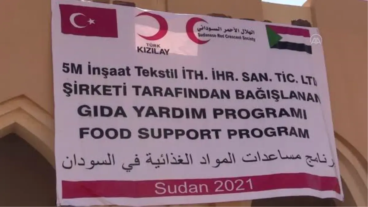 Türk Kızılay\'dan Sudan\'daki ihtiyaç sahiplerine gıda yardımı