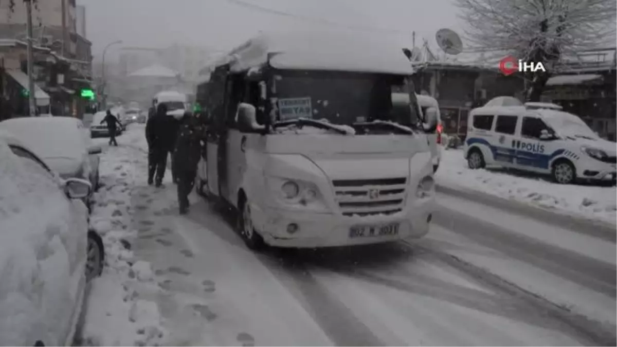 Yollar buz pistine döndü