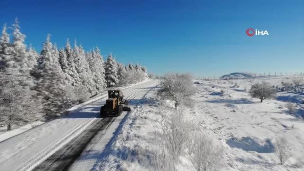 Kar nedeniyle 198 köy yolu ulaşıma kapandı