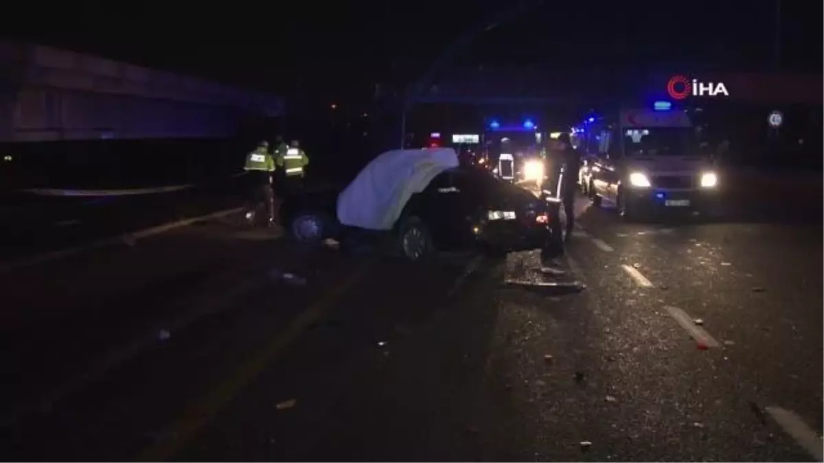 Ankara\'da kısıtlamanın son saatlerinde feci kaza: 1 ölü, 5 yaralı