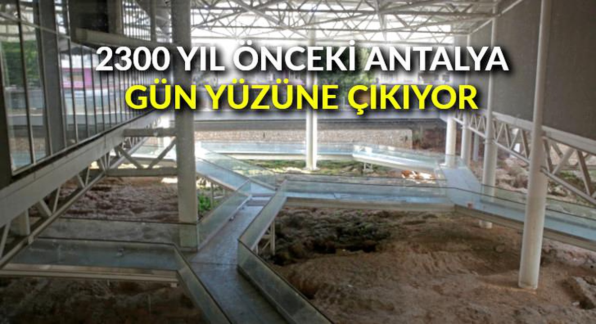 2300 yıl önceki Antalya gün yüzüne çıkıyor