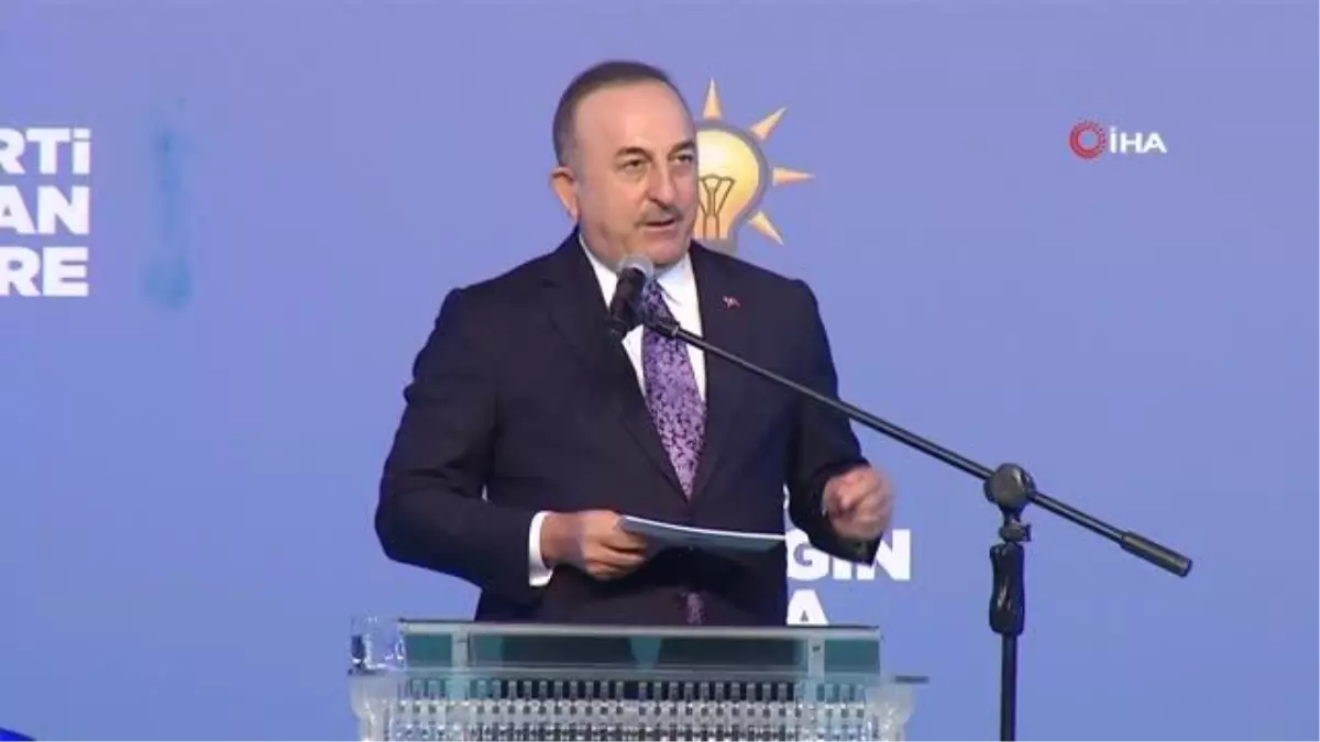 Bakan Çavuşoğlu: "Türkiye de kendi raporlarını dünya insanlığı için yazmaya devam edecek"
