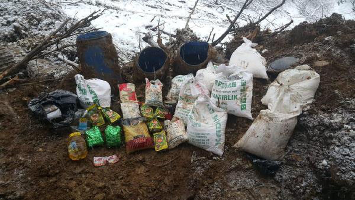 Bitlis\'te terör operasyonunda çok sayıda mühimmat ele geçirildi