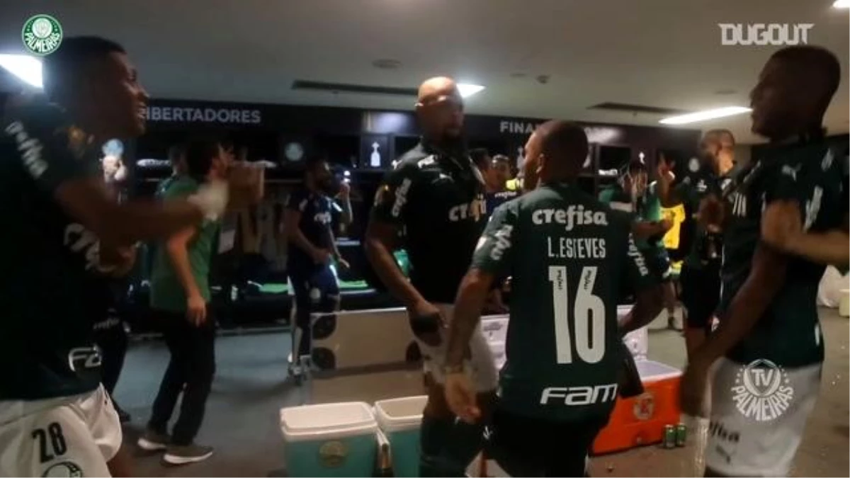 Felipe Melo\'nun Copa Libertadores Sevinci