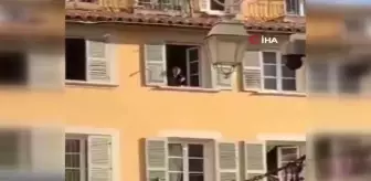 Fransa'da bir evin penceresinden sokağa 'kesik baş' fırlatıldı