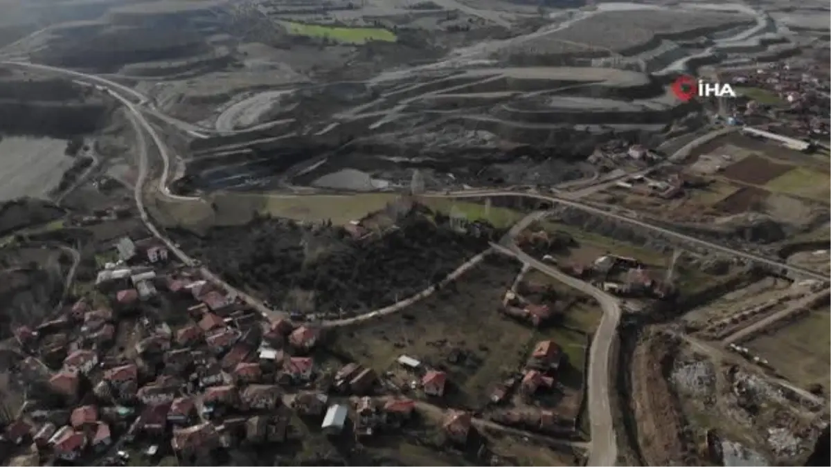 Bolu\'da, heyelana sebep olan termik santral yüzlerce köylüyü evsiz bıraktı