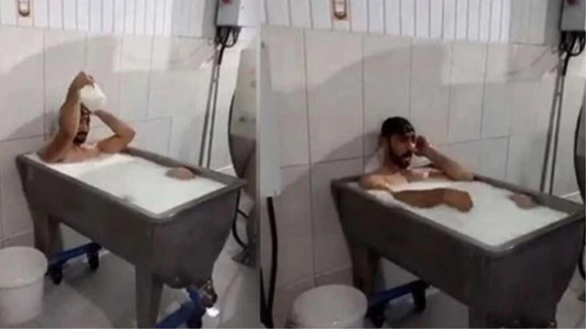 Konya\'da süt banyosu olayıyla gündeme oturan isim konuştu: Artık bir lastikçide çalışıyorum