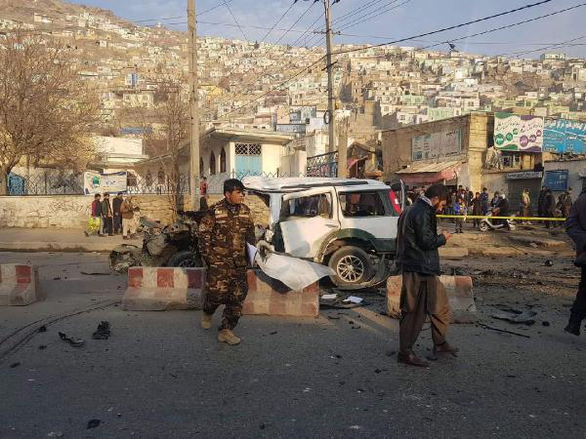 Afganistan\'ın başkenti Kabil\'de peşpeşe bombalı saldırı: 2 ölü, 4 yaralı