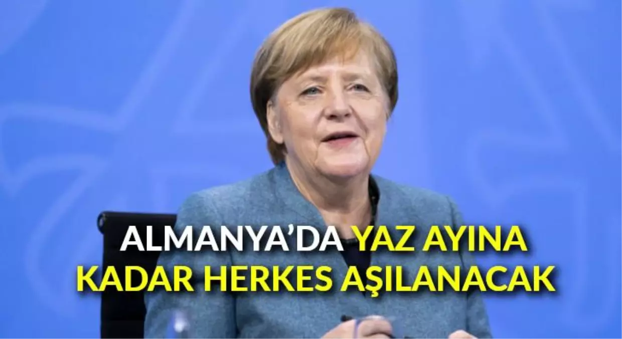 Almanya\'da yaz ayına kadar herkes aşılanacak