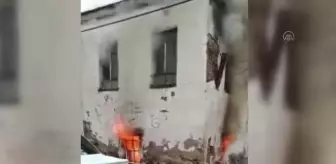 Depoda çıkan yangın hasara yol açtı