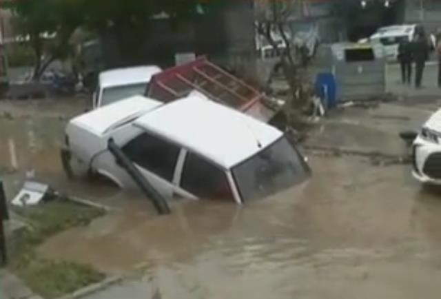 Selin vurduğu İzmir'den ürküten görüntüler