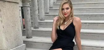 ABD'li model Kate Upton, iç çamaşırlı pozlarıyla sosyal medyada olay oldu