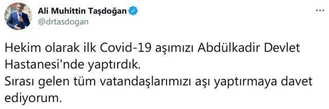 A�� yapt�ran MHP milletvekili Ali Muhittin Ta�do�an koronavir�se yakaland�