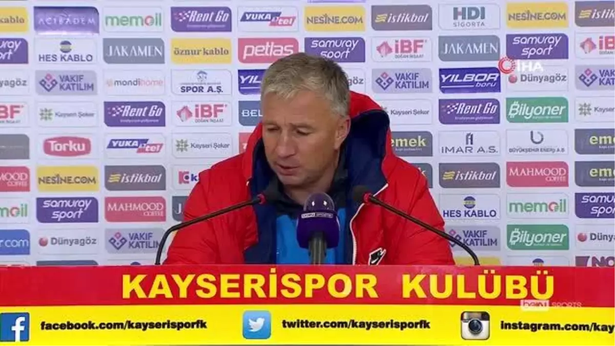 Dan Petrescu: "Hakemin çok ağır bir kırmızı kart verdiğini düşünüyorum "