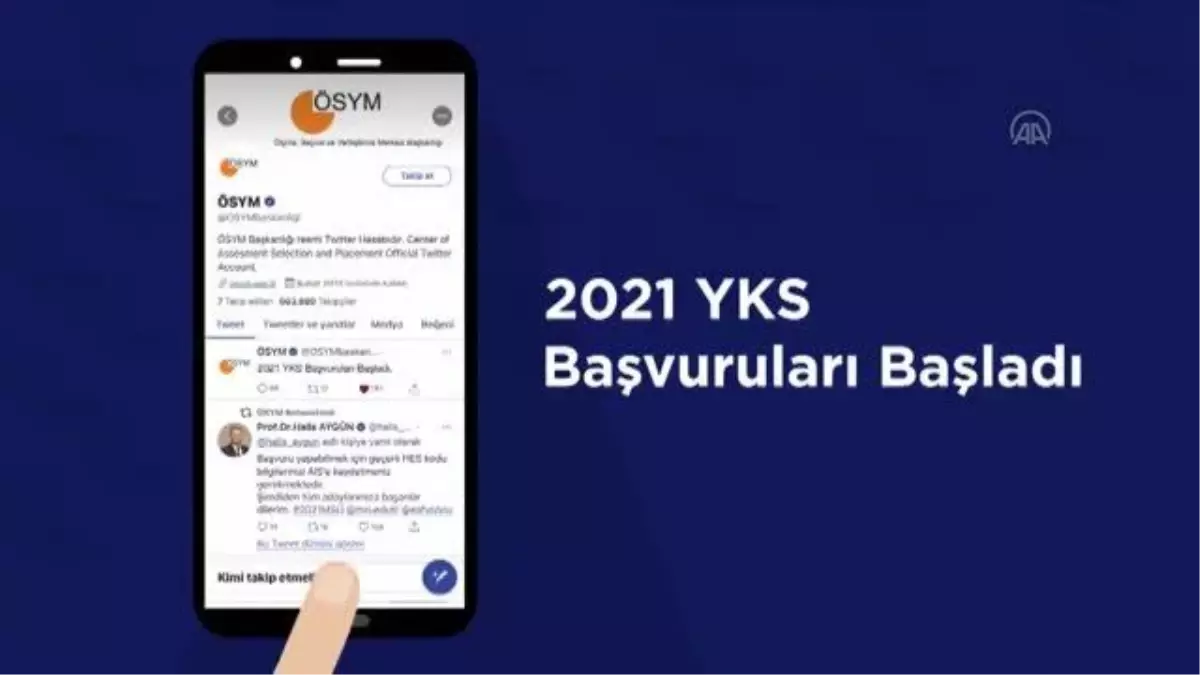 2021 YKS başvuruları başladı