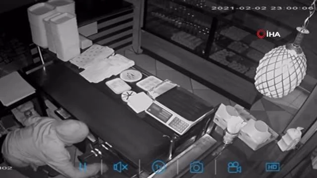 Son dakika haberi | Bursa'da sadaka kutusunu çalan hırsız kameraya yansıdı