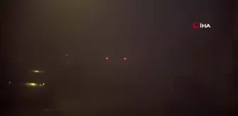 Çorlu güne sisle uyandı