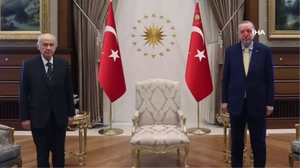 Erdoğan-Bahçeli görüşmesi sona erdi