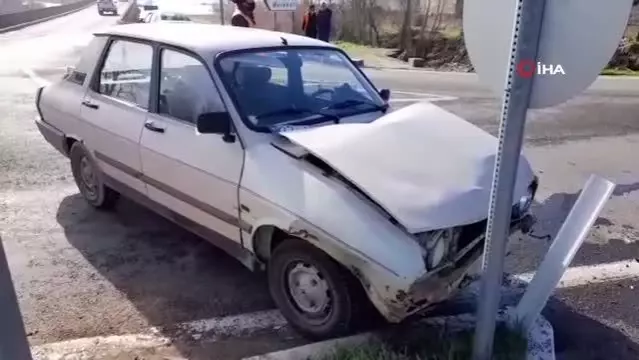 Edirne'de feci kaza...Bu araçtan sağ kurtuldular