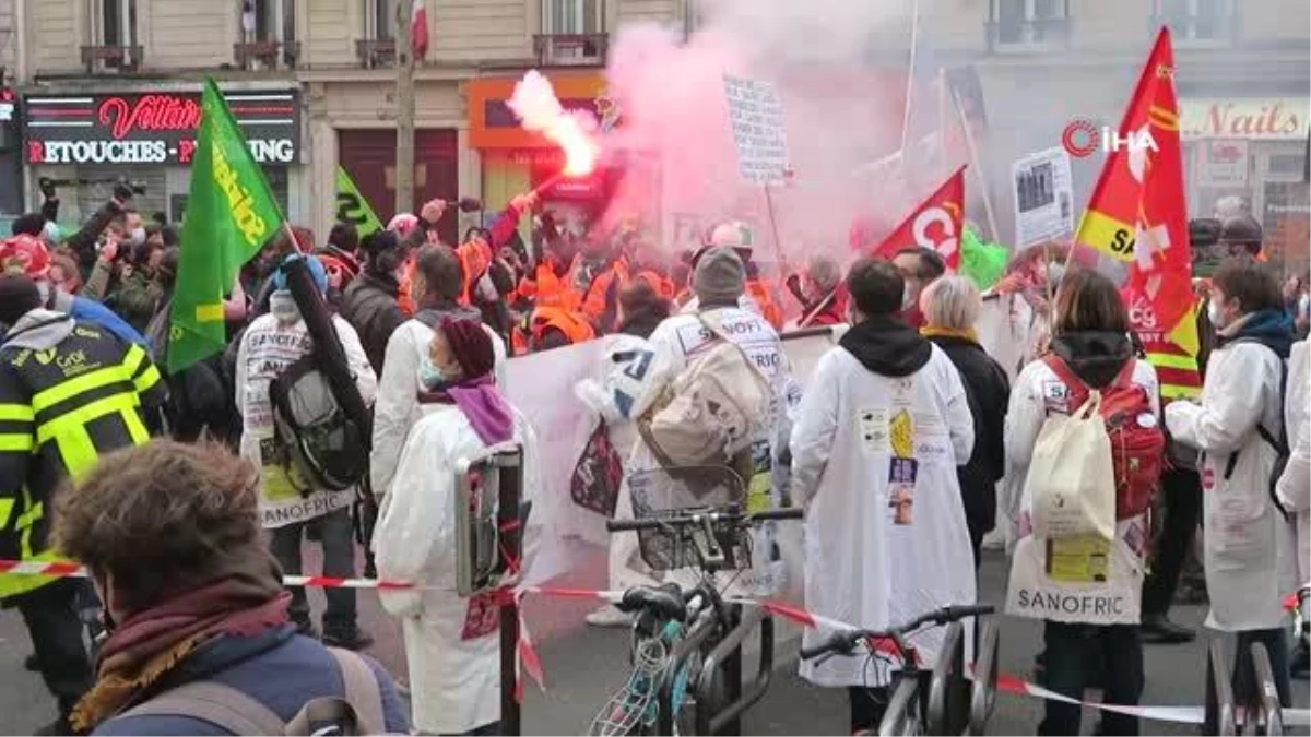 Fransa\'da 175 kent ve kasabada "işten çıkarma" protestosu