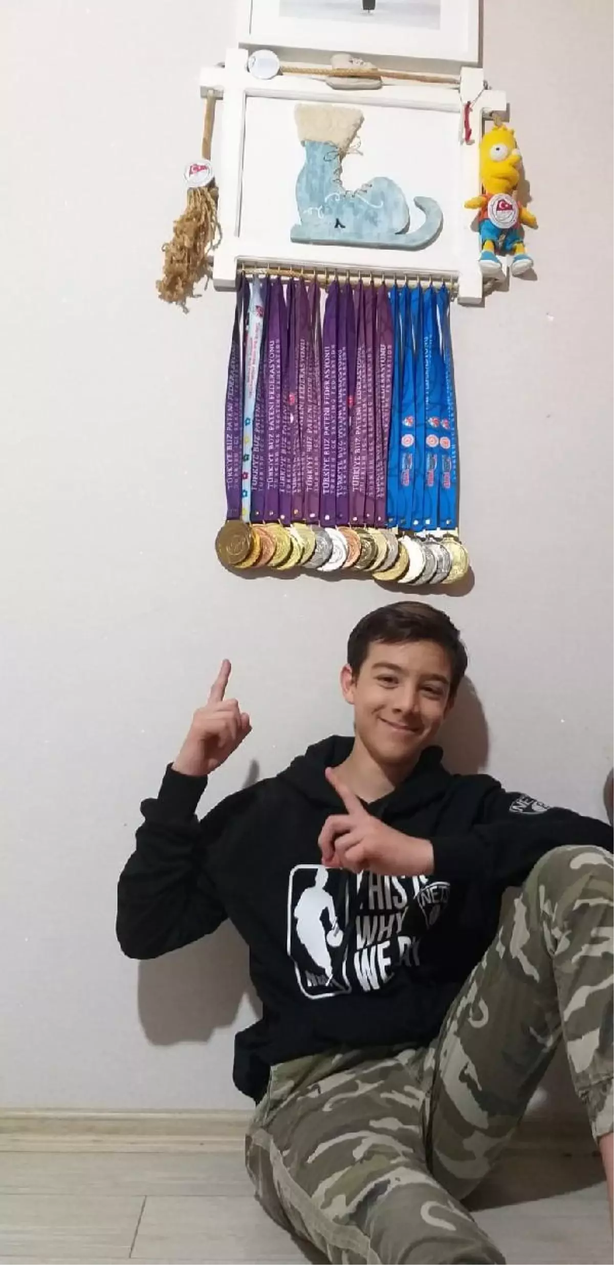 "Hedefim olimpiyatlara katılmak"