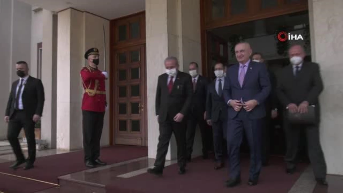 Son dakika haberi | - TBMM Başkanı Şentop, Arnavutluk Cumhurbaşkanı Meta ile görüştü