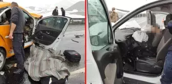 Çarpışan araçlardan savruldular: 3 ölü, 7 yaralı