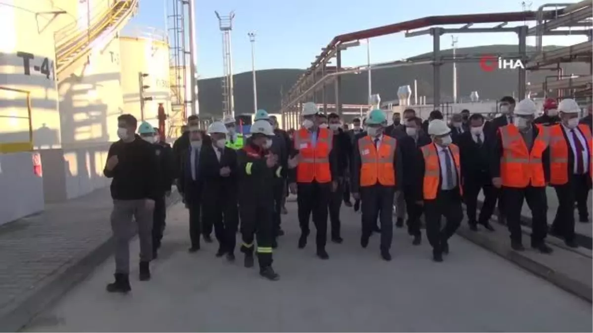 Çevre ve Şehircilik Bakanı Murat Kurum, Avrupa\'nın en büyük 2\'inci tesisi gezdi