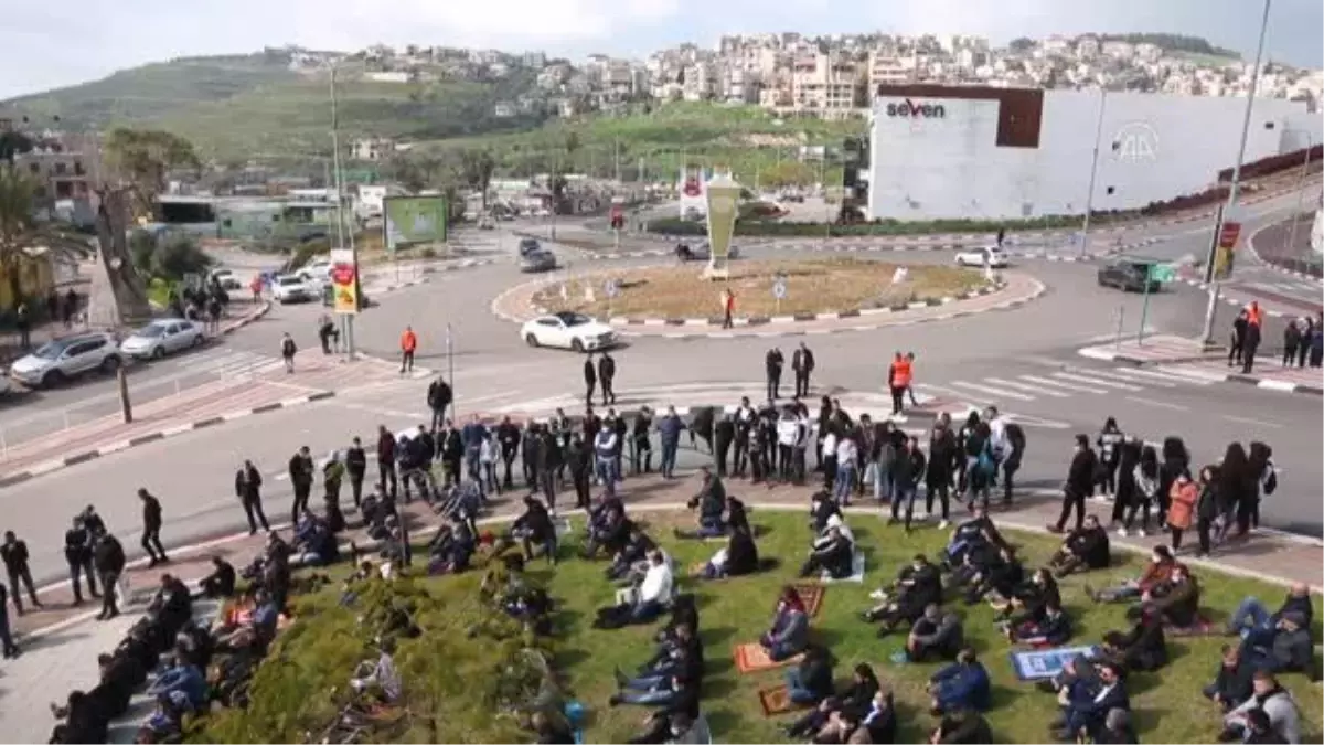 Son dakika... İsrail vatandaşı Filistinliler suç oranlarındaki artışı ve polisin tavrını protesto etti