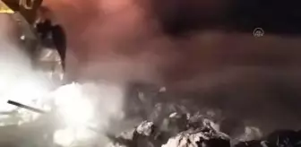 KAHRAMANMARAŞ - Fabrika deposunda çıkan yangın kontrol altına alındı