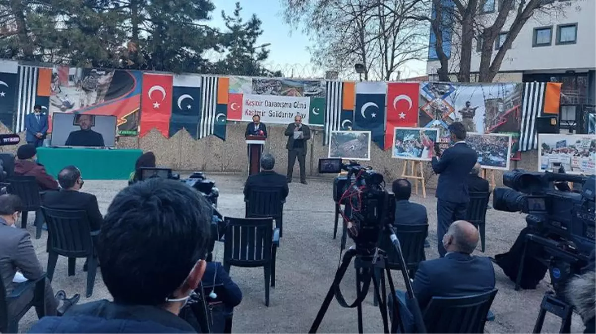 Türklerin Ezilen Keşmirlilere verdiği destek Ankara\'daki Keşmir Dayanışma Günü\'nde yeniden teyit edildi